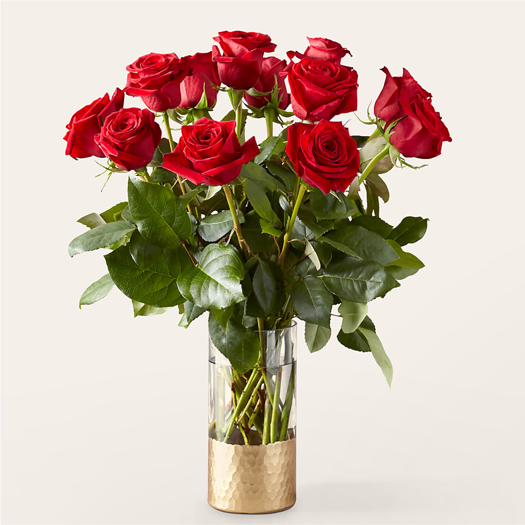 Classic Love Red Rose Bouquet – Lupita Flowers, Novato CA