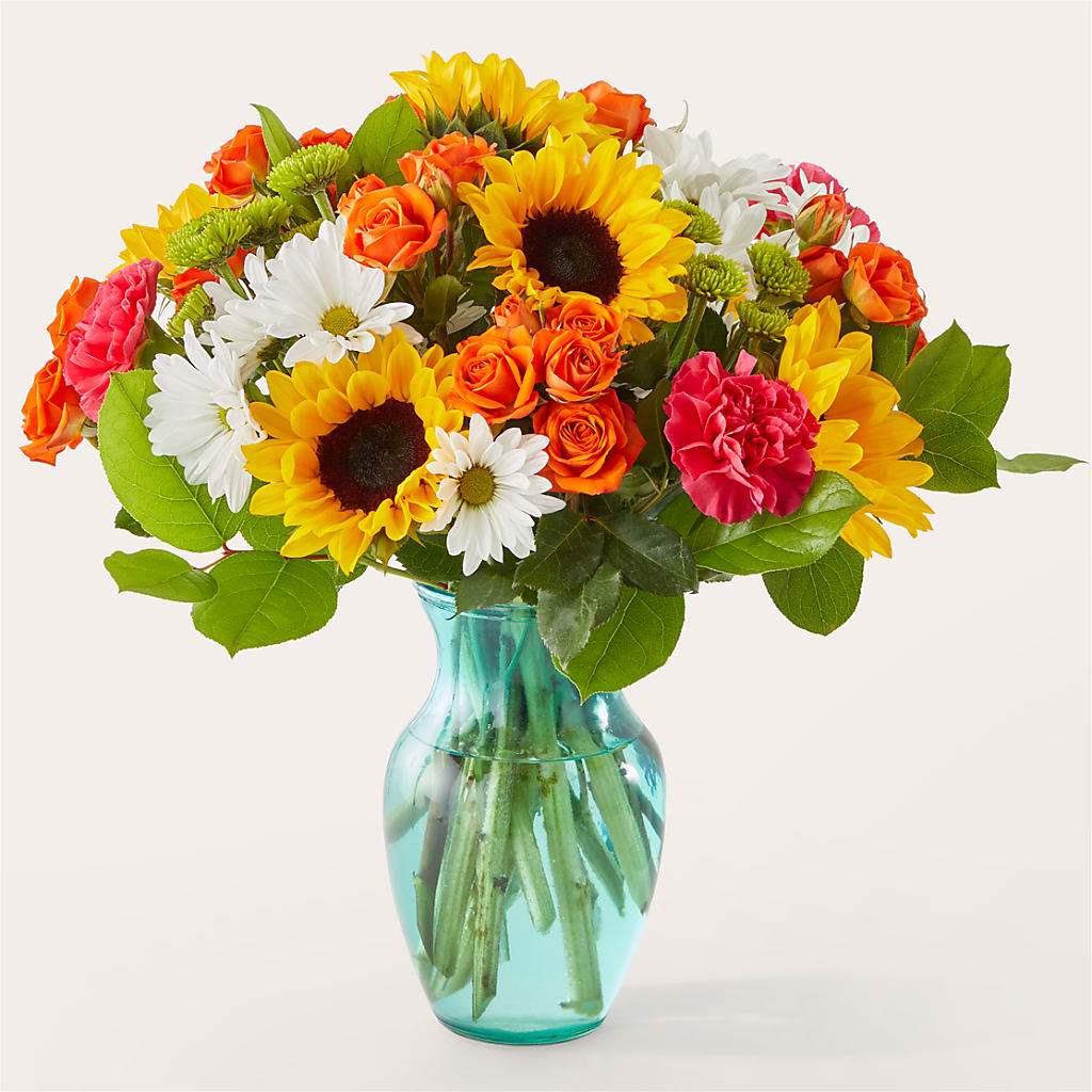 Sun-drenched Blooms Bouquet – Lupita Flowers, Novato CA