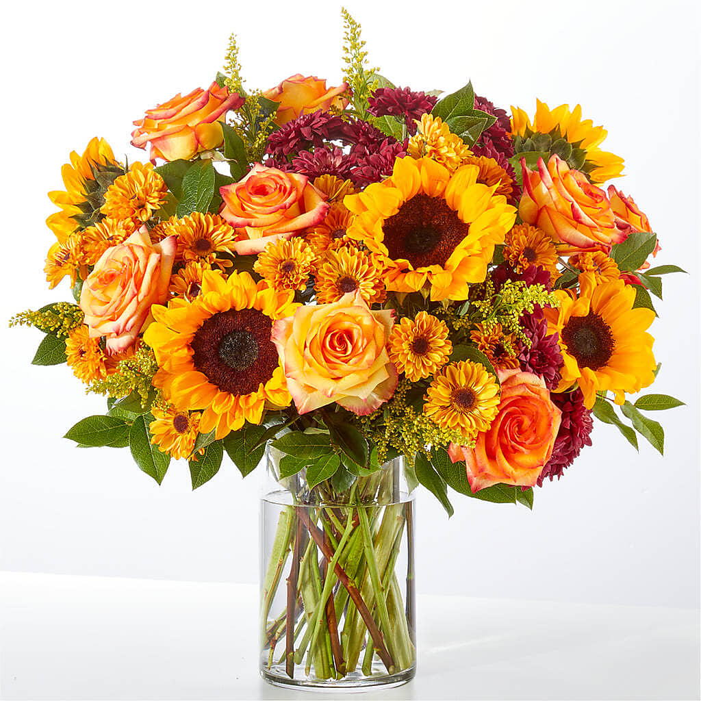 Flannel Scarf Bouquet – Lupita Flowers, Novato CA