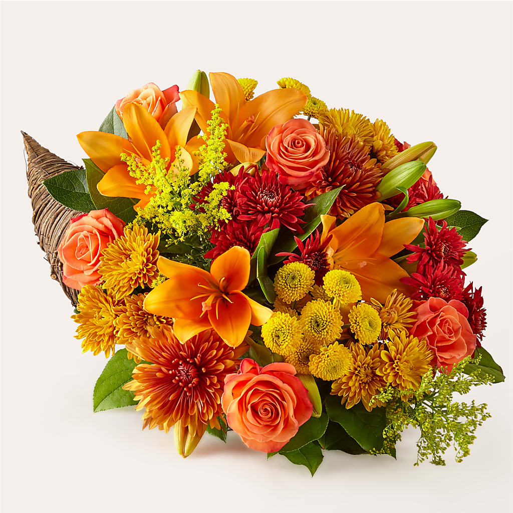 Feast of Color Cornucopia – Lupita Flowers, Novato CA