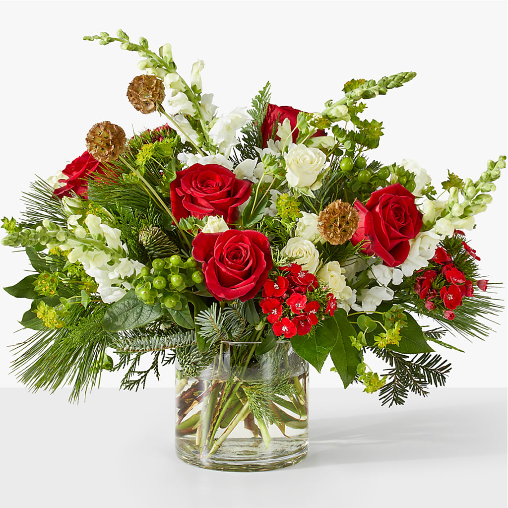 Deck the Halls Bouquet – Lupita Flowers, Novato CA