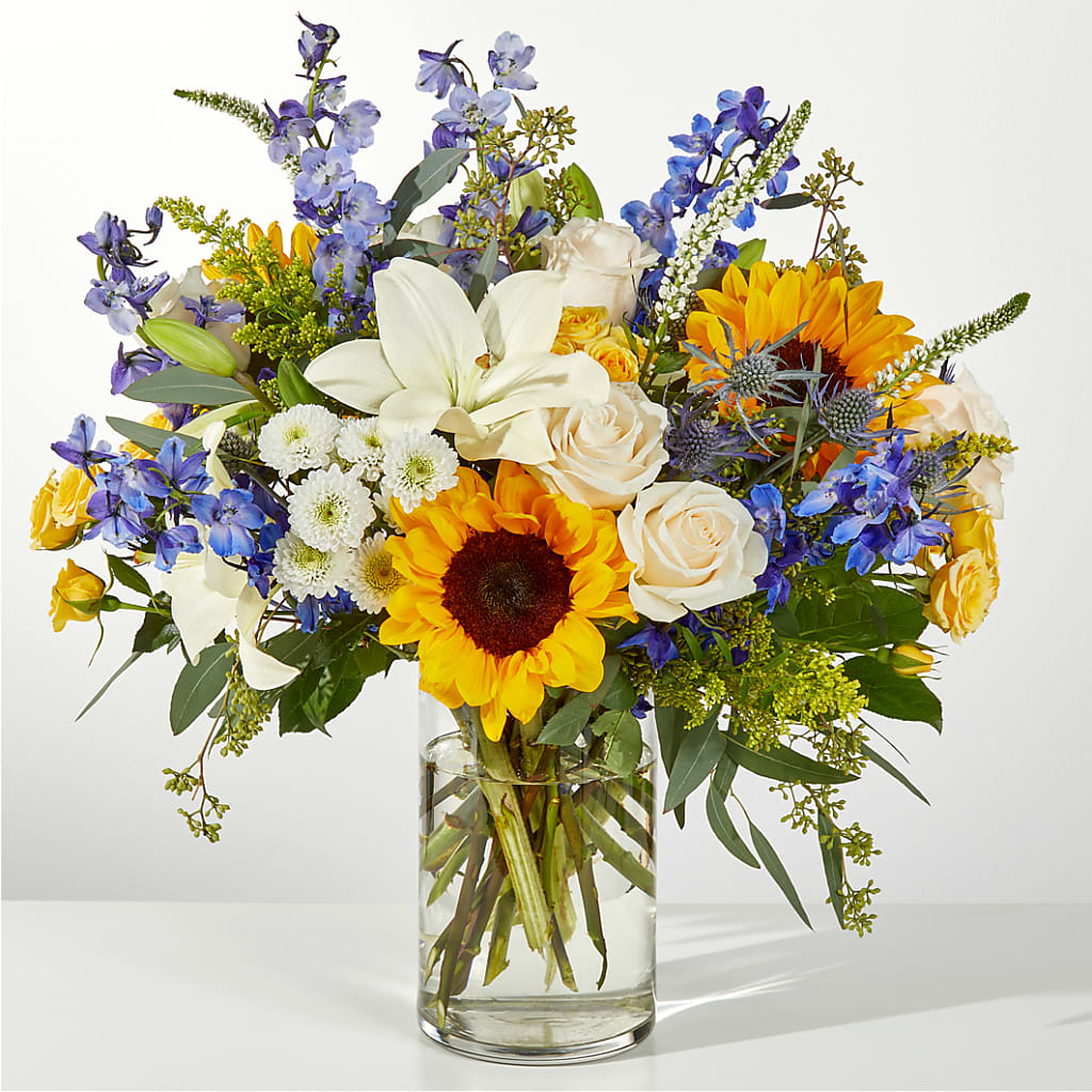 Wonderfully Sunny Bouquet – Lupita Flowers, Novato CA