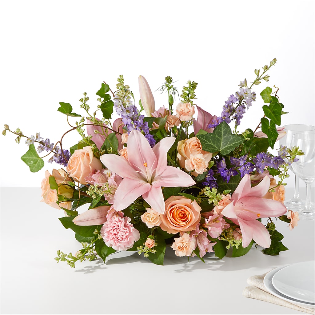 Blossom Time Centerpiece – Lupita Flowers, Novato CA
