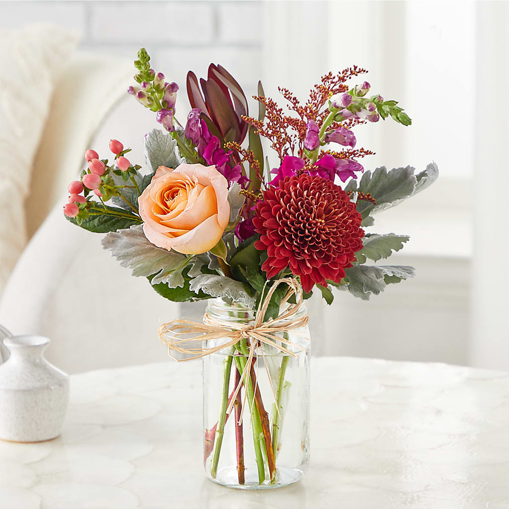 Moody Hues Bouquet – Lupita Flowers, Novato CA