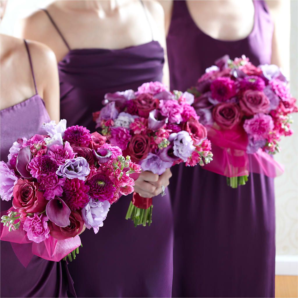 Bridesmaid's Garden Bouquet – Lupita Flowers, Novato CA