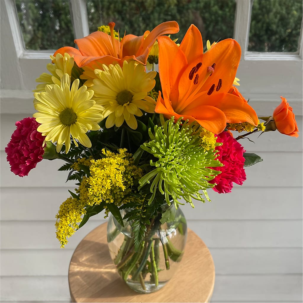 Bold & Bright – A Florist Original –  Lupita Flowers, Novato CA