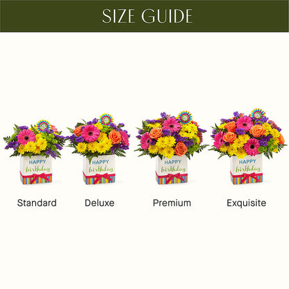 Birthday Brights Bouquet –  Lupita Flowers, Novato CA