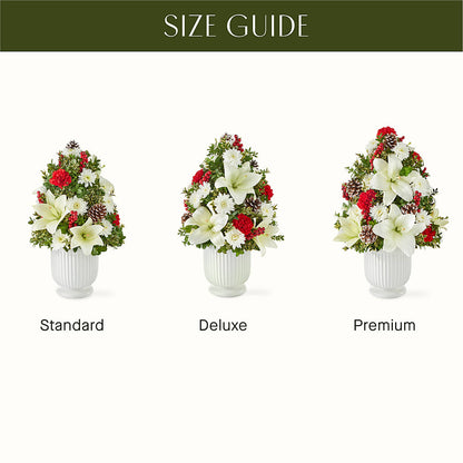 Festive Moments Tree –  Lupita Flowers, Novato CA