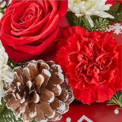 Christmas Village Ornament –  Lupita Flowers, Novato CA