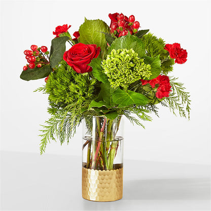 Plaid Throw Bouquet