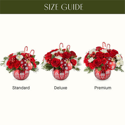 Cheer in the Air Ornament –  Lupita Flowers, Novato CA