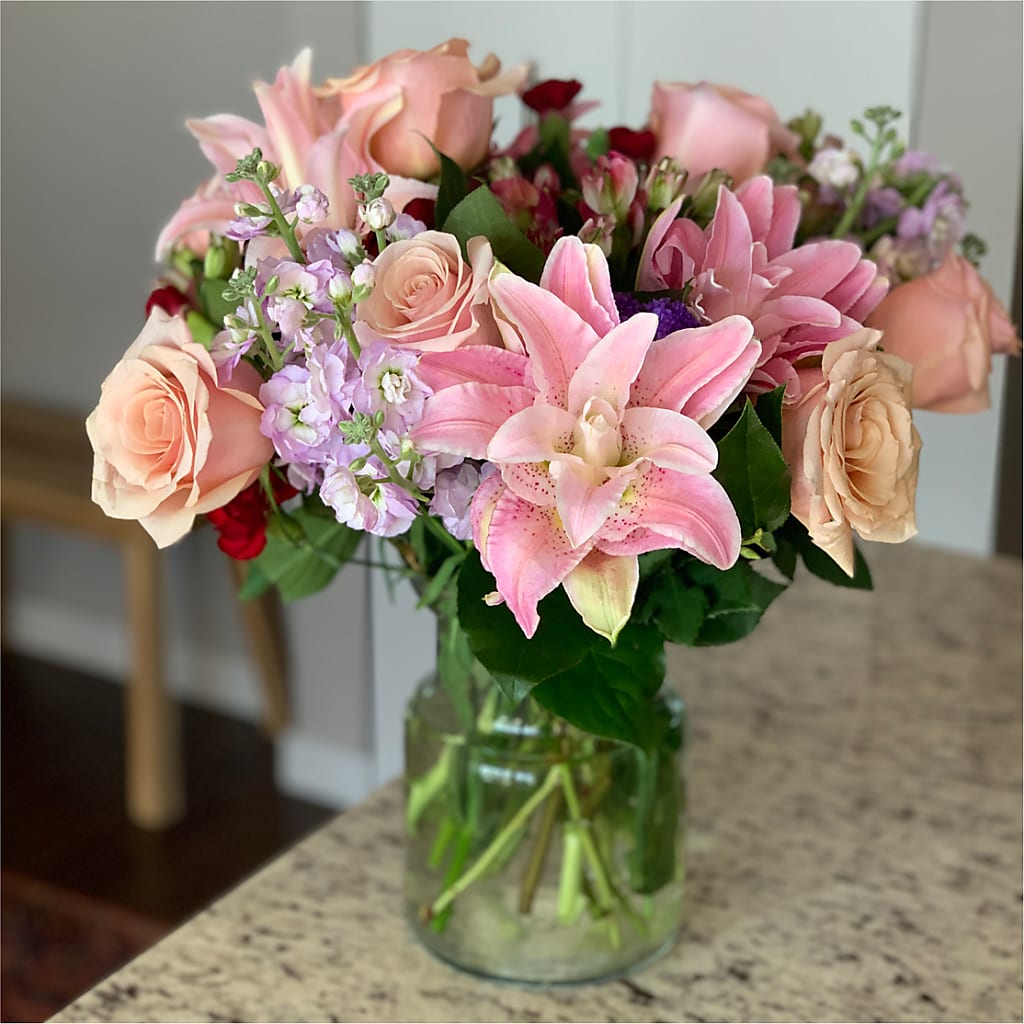Romantique Bouquet –  Lupita Flowers, Novato CA