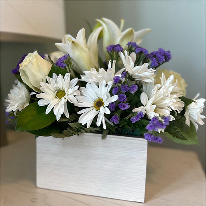Beyond Blue Box Bouquet –  Lupita Flowers, Novato CA