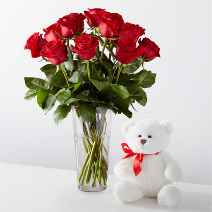 Romantic Long Stem Red Rose Bouquet Bundles –  Lupita Flowers, Novato CA