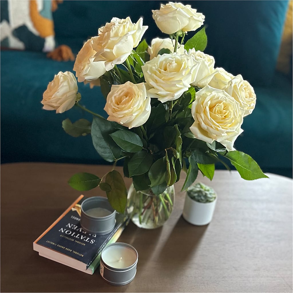 Long Stem Yellow Rose Bouquet –  Lupita Flowers, Novato CA