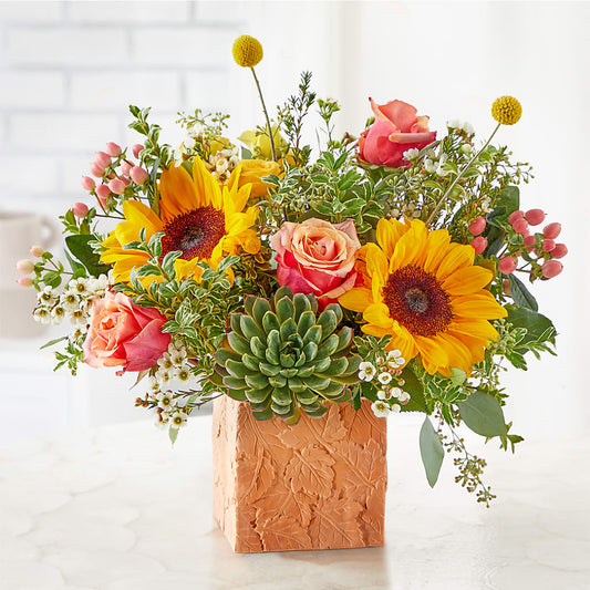 Sunflower Season Bouquet –  Lupita Flowers, Novato CA