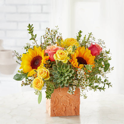 Sunflower Season Bouquet –  Lupita Flowers, Novato CA