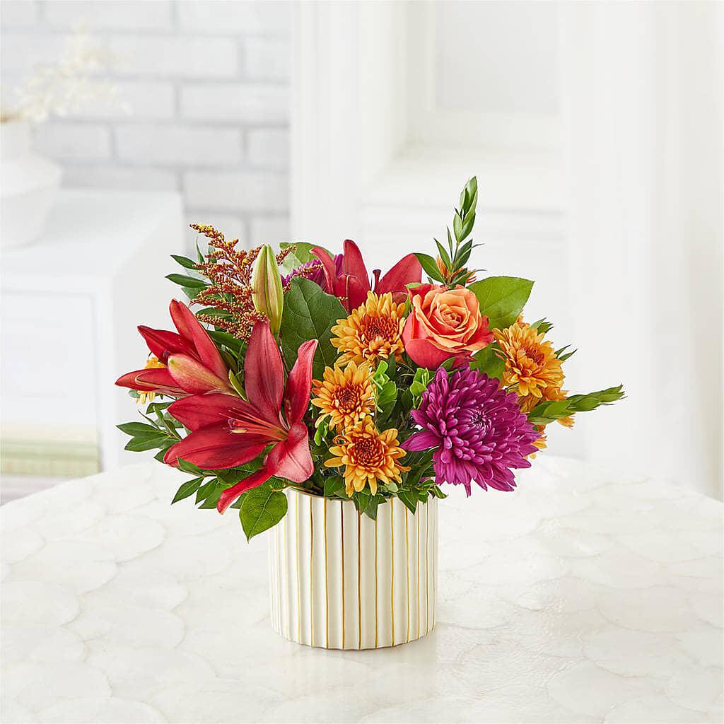 Burgundy Landscape Bouquet –  Lupita Flowers, Novato CA