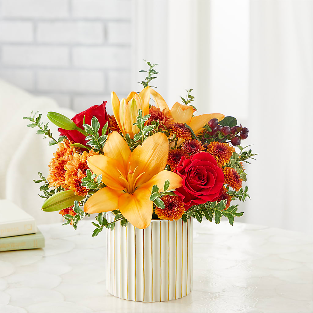 Scarlet Skies Bouquet –  Lupita Flowers, Novato CA