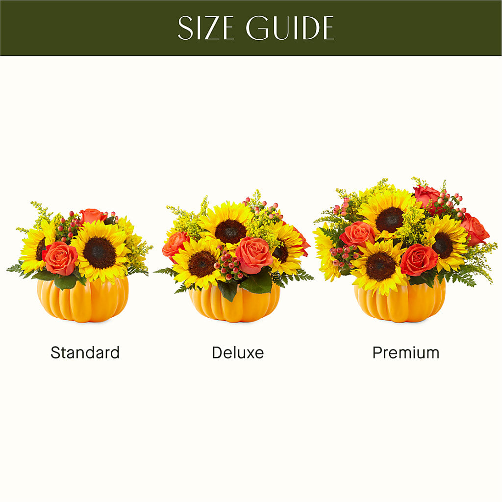 Pick of the Patch Pumpkin Bouquet –  Lupita Flowers, Novato CA