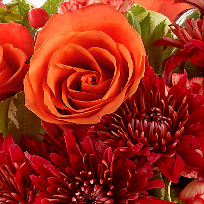 Autumn Air Pumpkin Bouquet –  Lupita Flowers, Novato CA