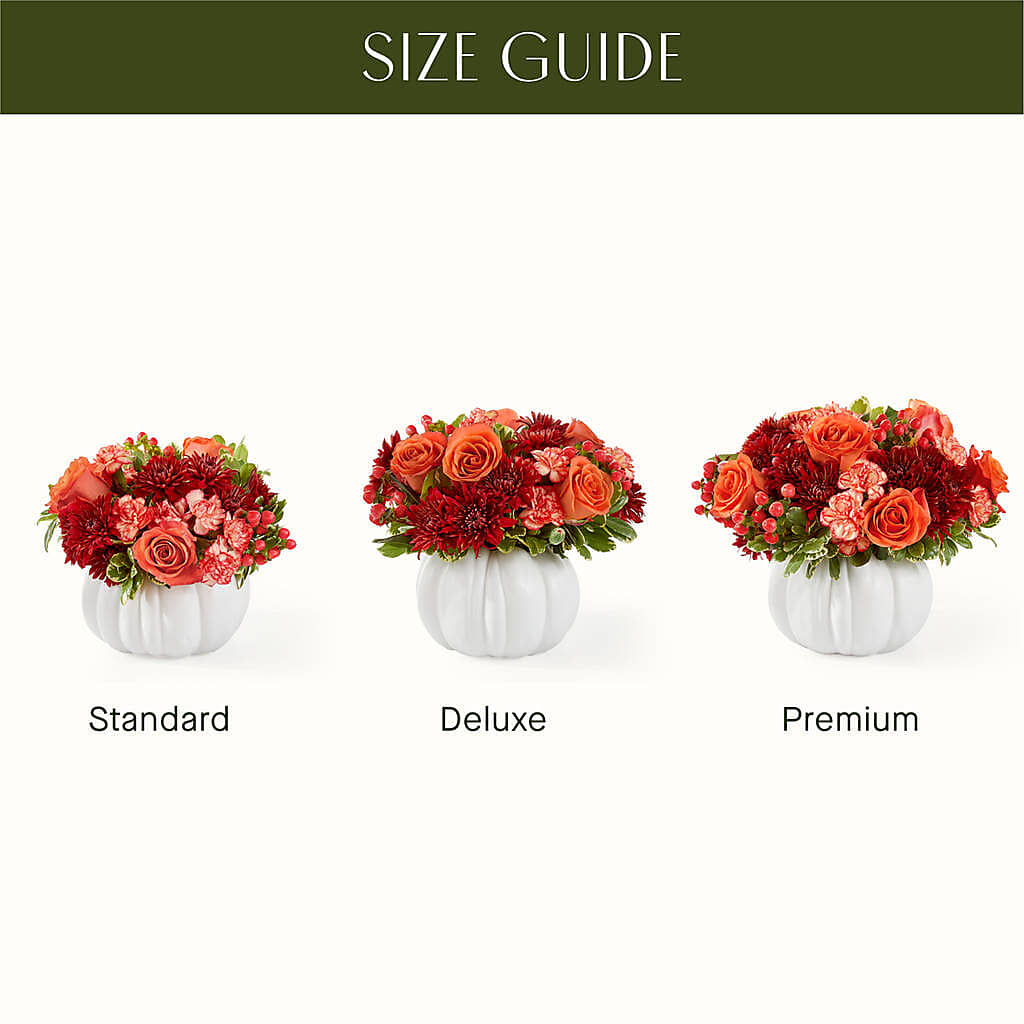 Autumn Air Pumpkin Bouquet –  Lupita Flowers, Novato CA