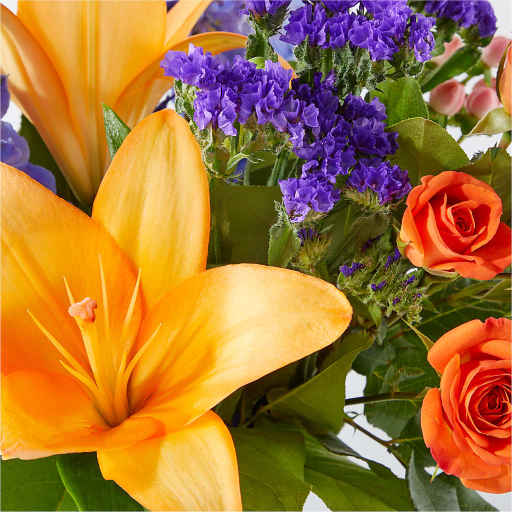 Radiant Citrus Bouquet –  Lupita Flowers, Novato CA