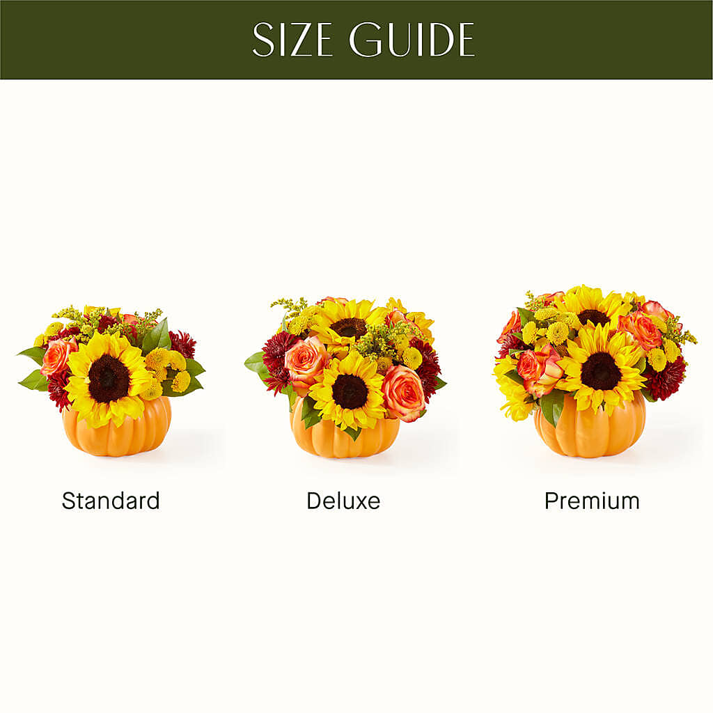 Golden Gourd Pumpkin Bouquet –  Lupita Flowers, Novato CA