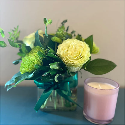 Emerald Forest Bouquet –  Lupita Flowers, Novato CA