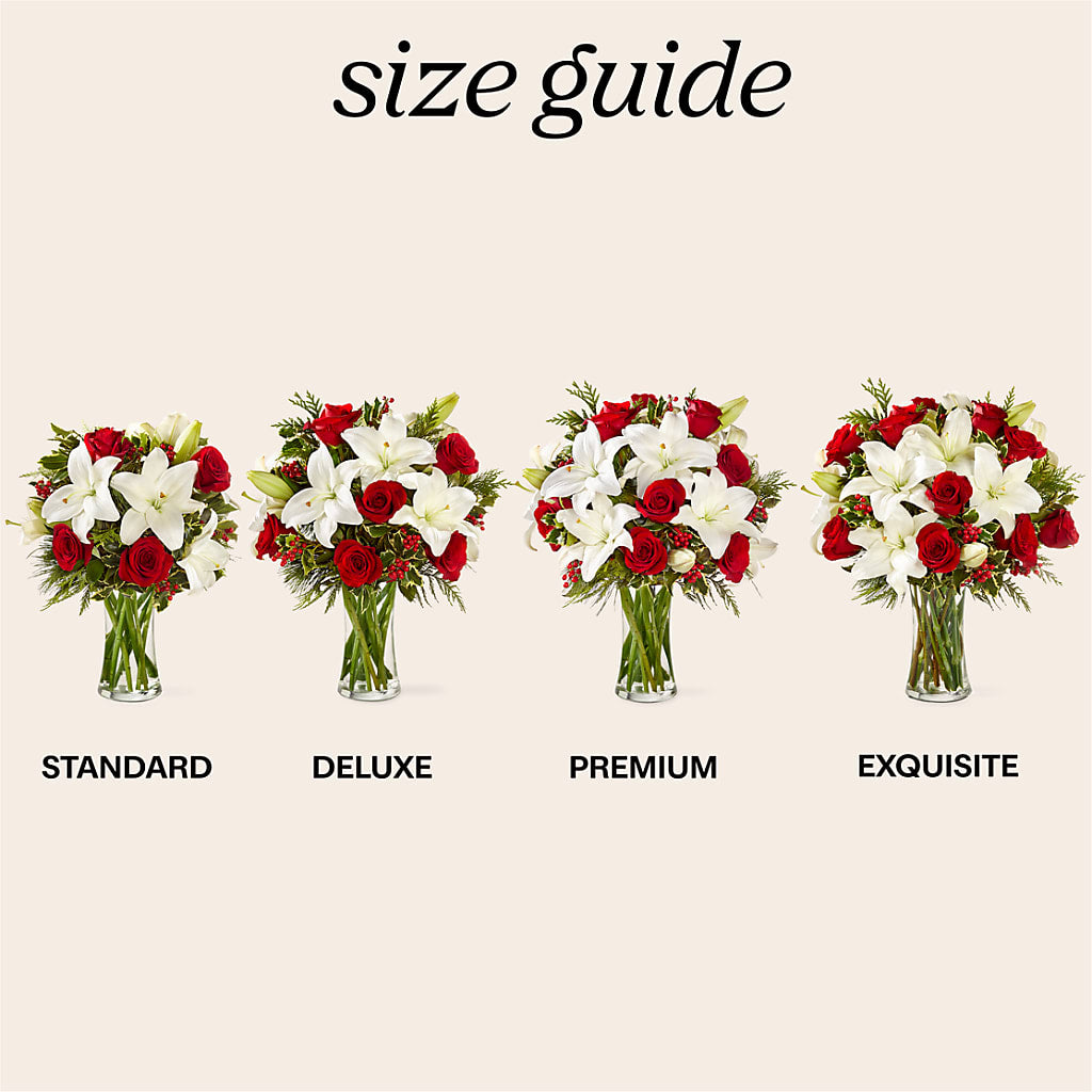 Sparkling Snowflakes Bouquet –  Lupita Flowers, Novato CA