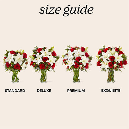 Sparkling Snowflakes Bouquet –  Lupita Flowers, Novato CA