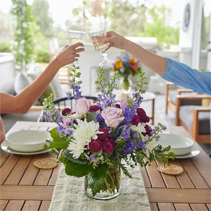 Violet Frost Bouquet –  Lupita Flowers, Novato CA