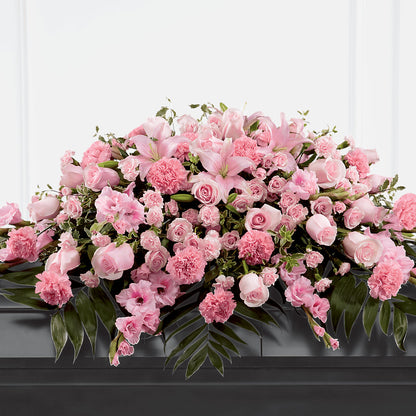 Garden of Comfort Casket Spray (Standard) –  Lupita Flowers, Novato CA