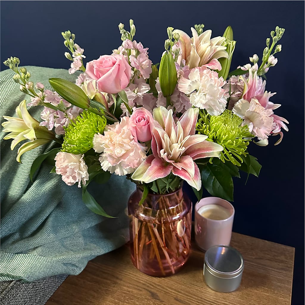 Pretty in Pink Bouquet –  Lupita Flowers, Novato CA