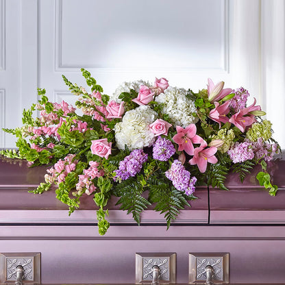 Life's Gratitude Casket Spray –  Lupita Flowers, Novato CA