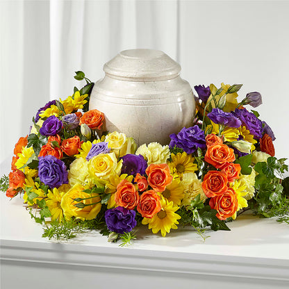 Blossoms of Remembrance Cremation Adornment –  Lupita Flowers, Novato CA