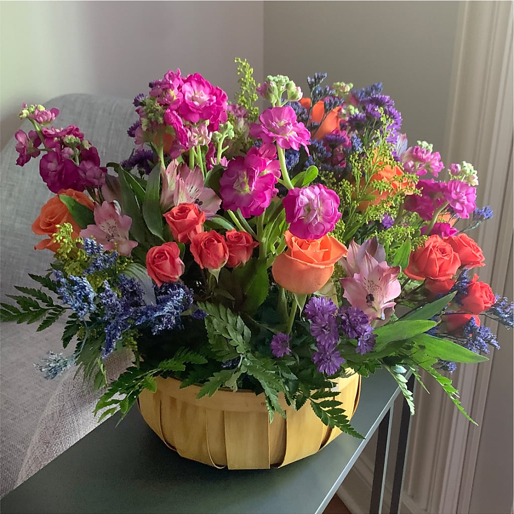 Garden of Life Basket –  Lupita Flowers, Novato CA
