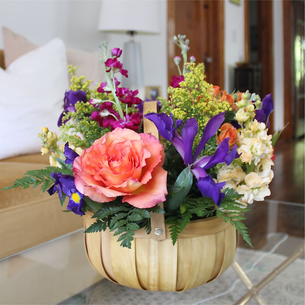 Garden of Life Basket –  Lupita Flowers, Novato CA