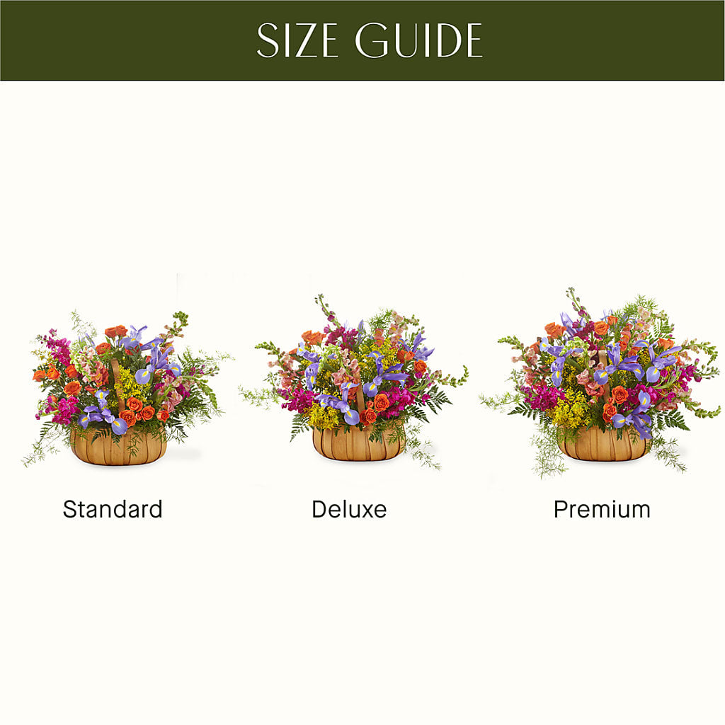 Garden of Life Basket –  Lupita Flowers, Novato CA