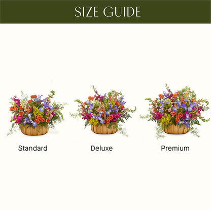 Garden of Life Basket –  Lupita Flowers, Novato CA