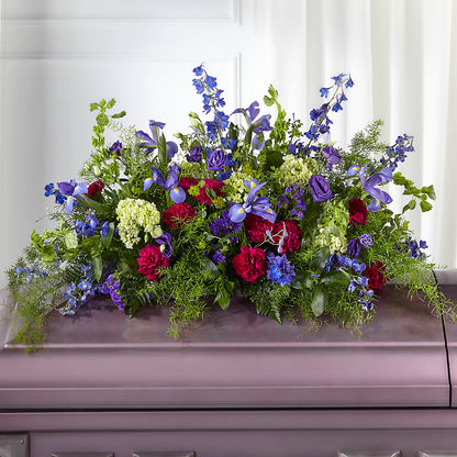Always Treasured Casket Spray –  Lupita Flowers, Novato CA