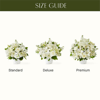 Peaceful Reflections Arrangement –  Lupita Flowers, Novato CA