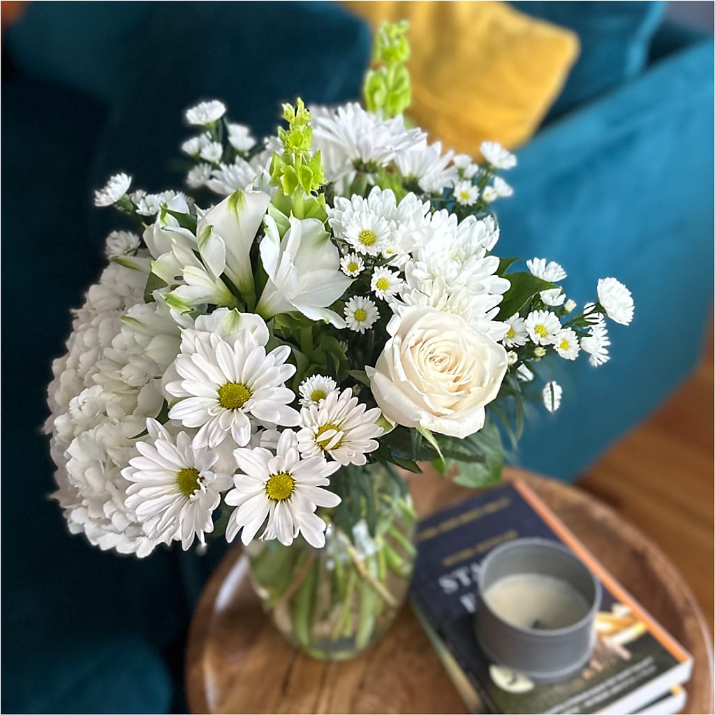 Classic Ivory – A Florist Original –  Lupita Flowers, Novato CA