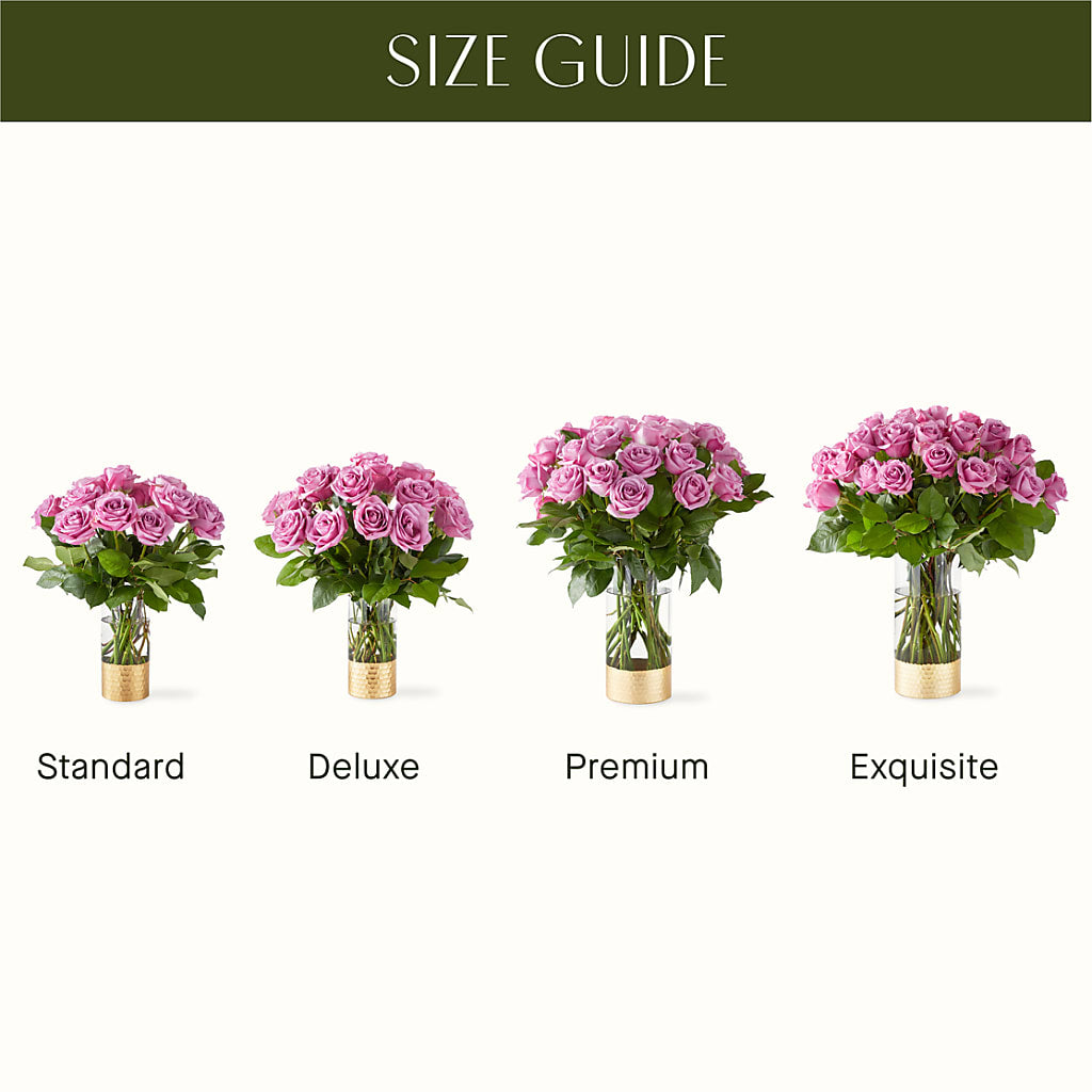 Secret Admirer Lavender Rose Bouquet –  Lupita Flowers, Novato CA