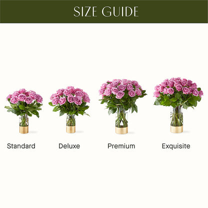 Secret Admirer Lavender Rose Bouquet –  Lupita Flowers, Novato CA