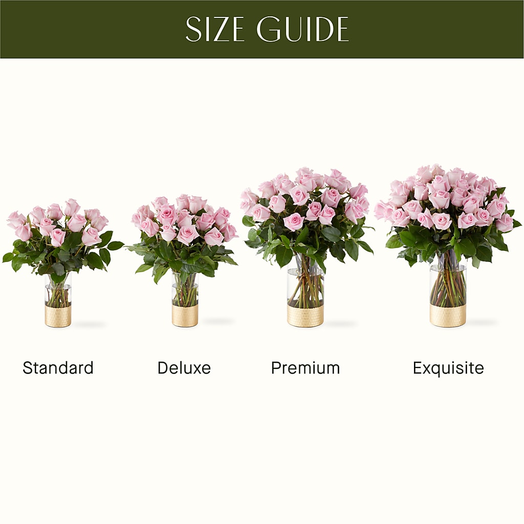 Picture Perfect Pink Rose Bouquet –  Lupita Flowers, Novato CA