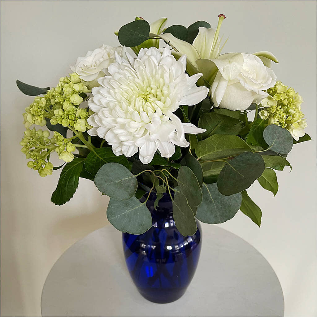 Snowy Dreams Bouquet –  Lupita Flowers, Novato CA