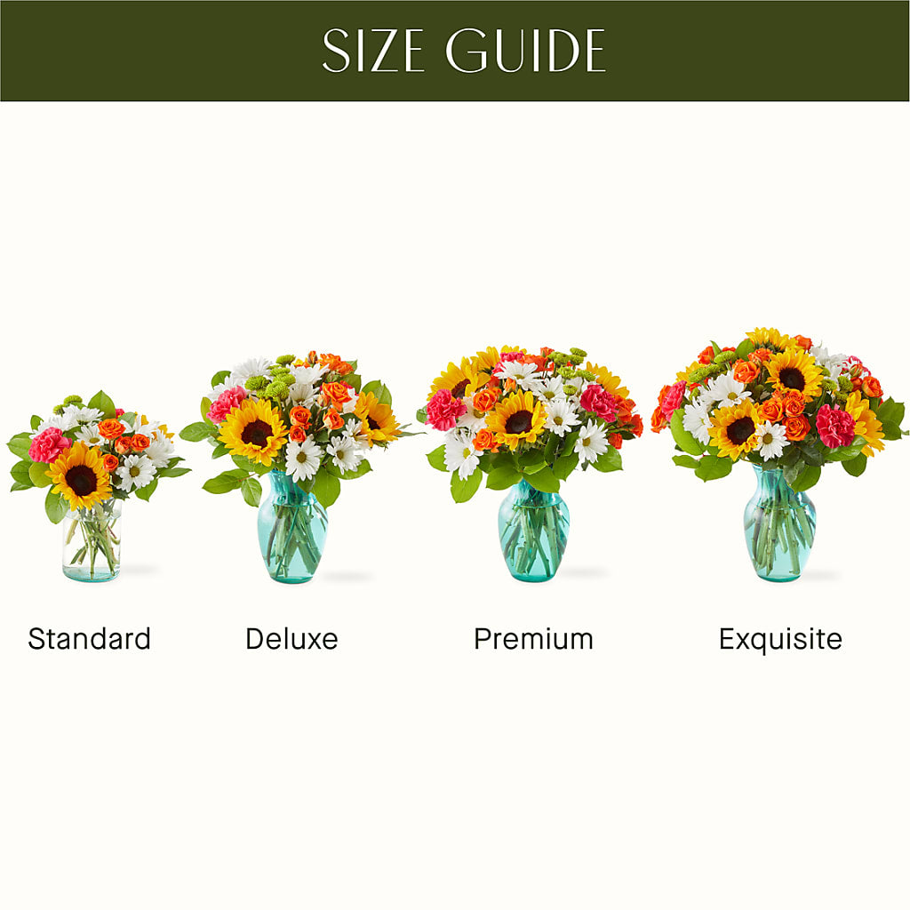 Sun-drenched Blooms Bouquet –  Lupita Flowers, Novato CA