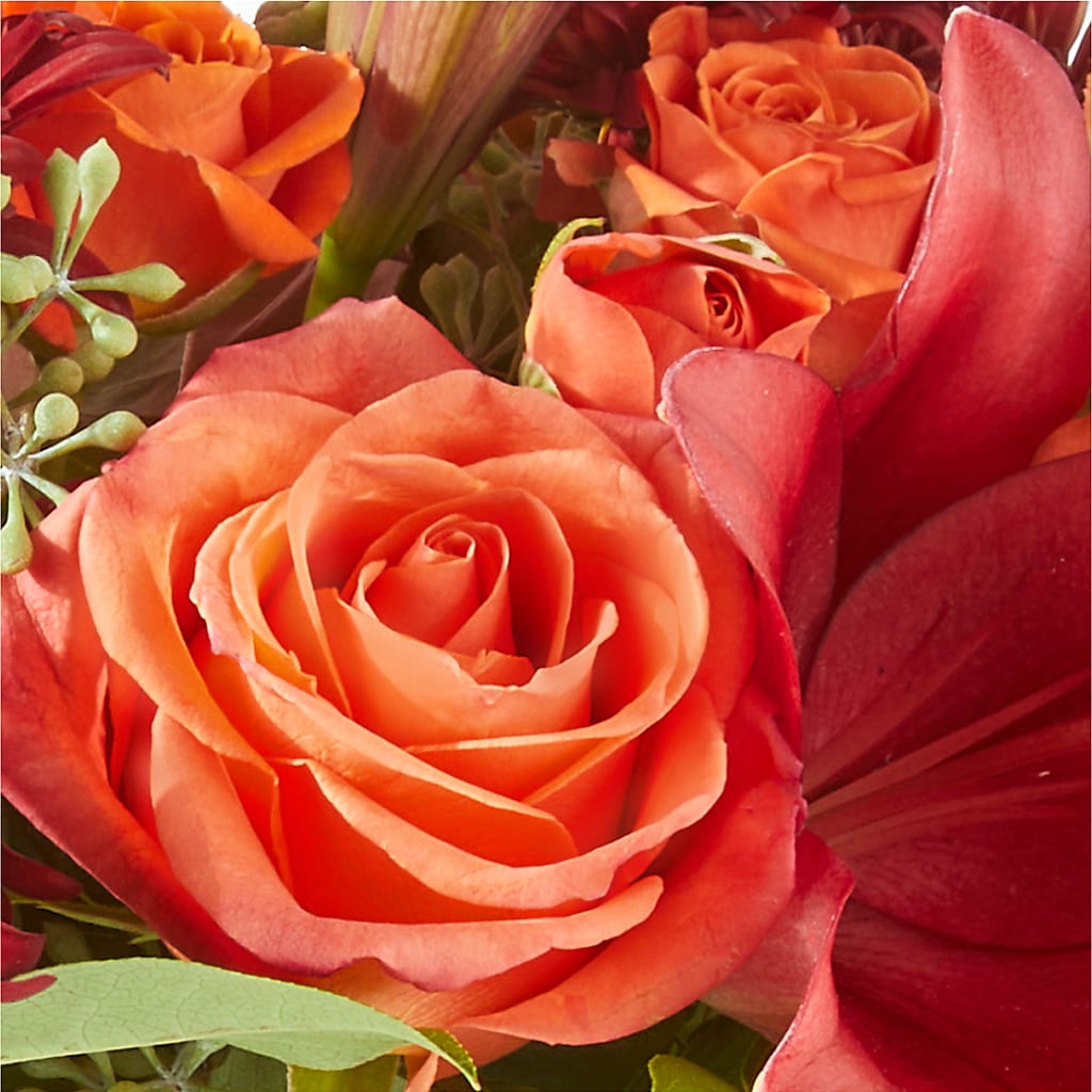 Crimson Leaves Bouquet –  Lupita Flowers, Novato CA