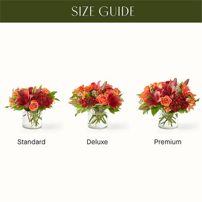 Crimson Leaves Bouquet –  Lupita Flowers, Novato CA